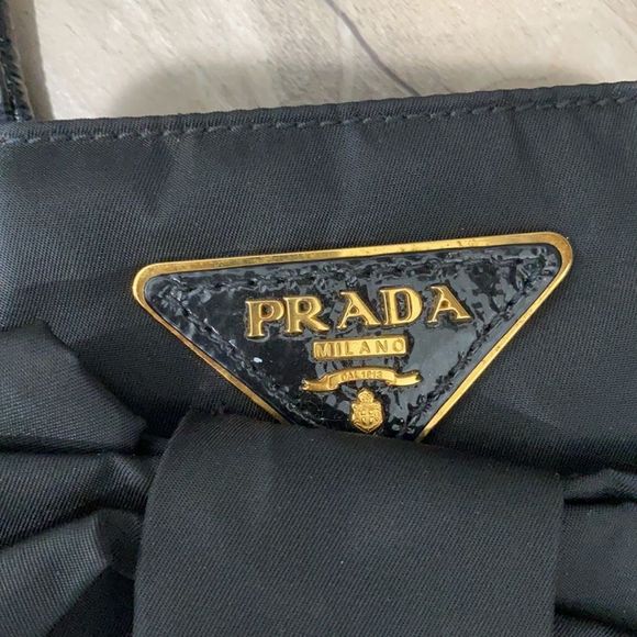 PRADA Tessuto Bow Tote bag - Picture 5 of 15
